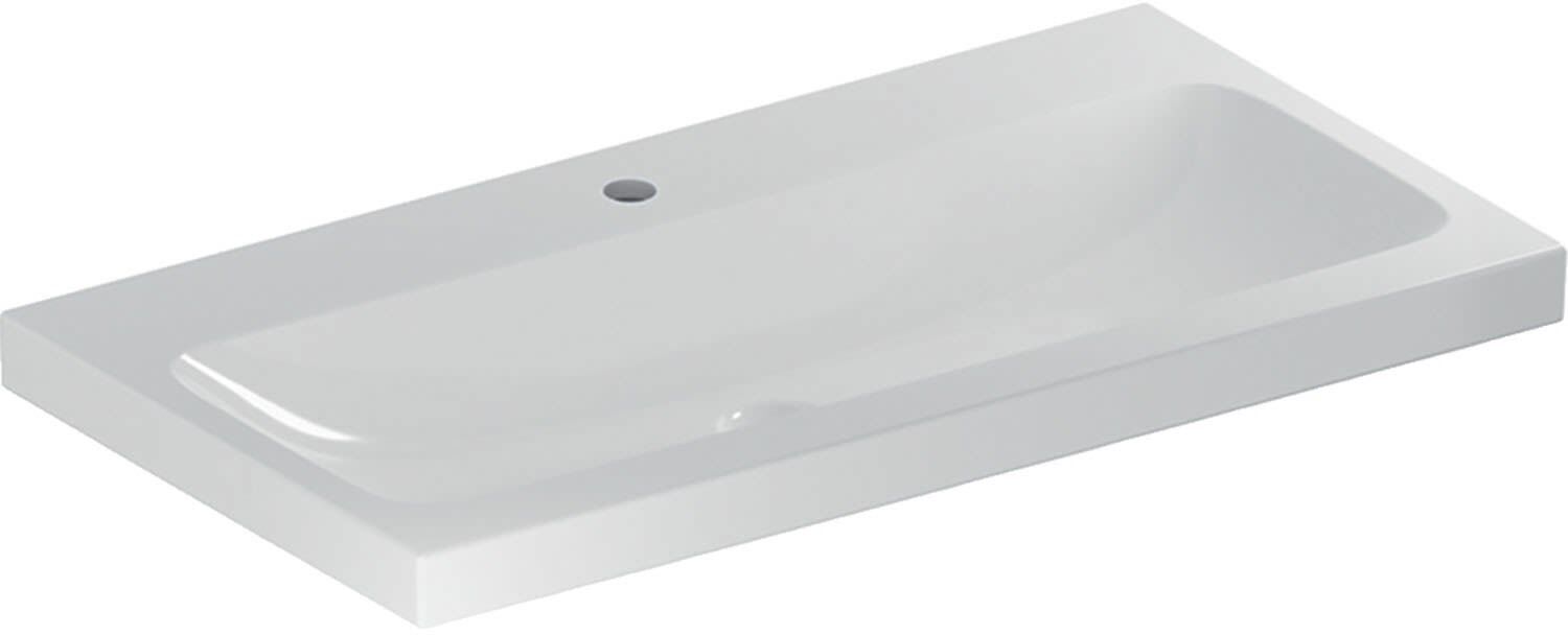 Geberit iCon Light washbasin 90 cm with tap hole in the middle, without overflow 501.836.00.5