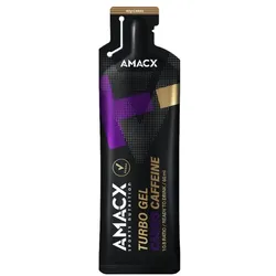 AMACX Turbo Gel Cassis + Koffein | 60 ml Beutel