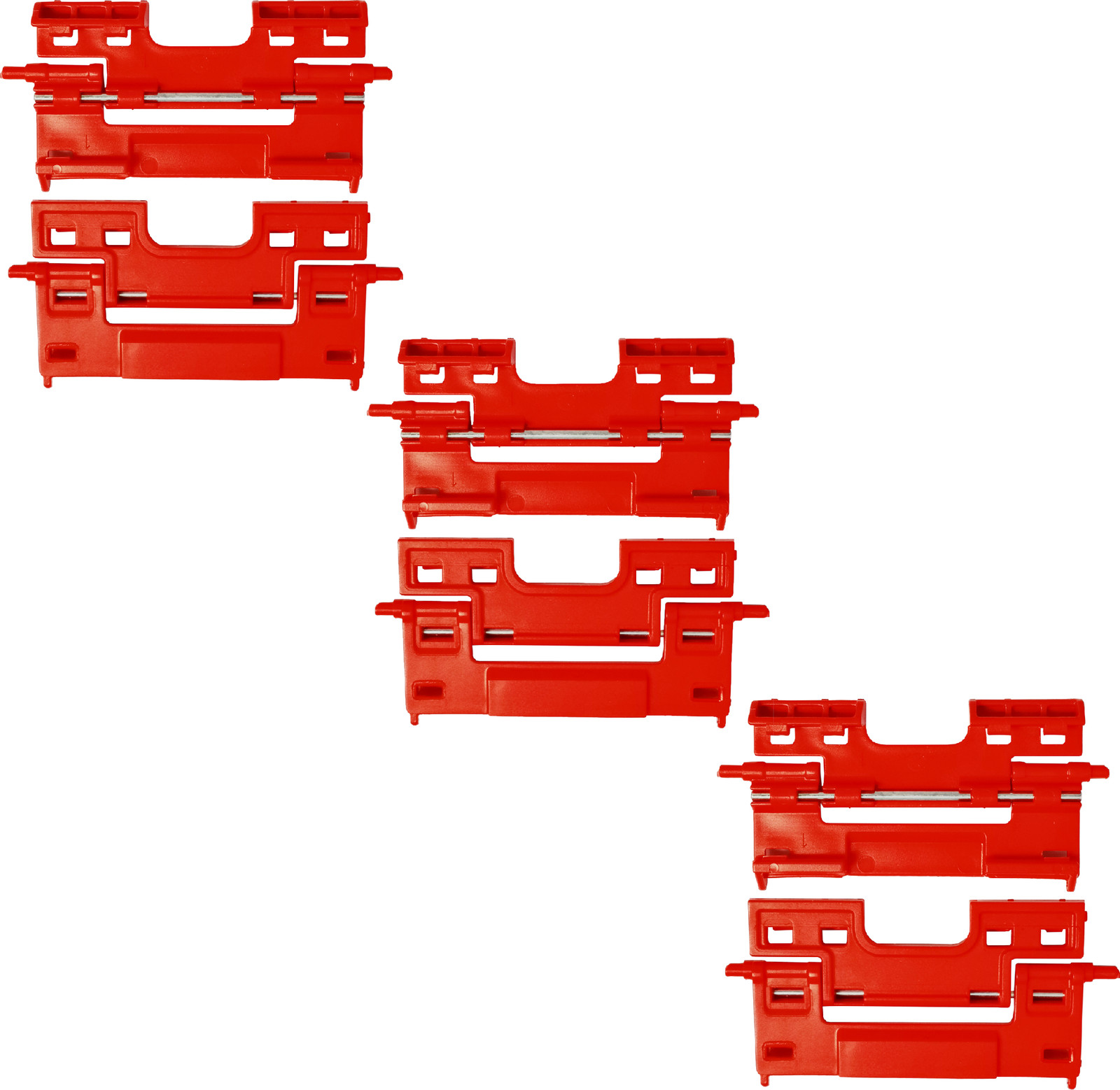 Qbrick 6x zijverbindingselement voor gereedschapskisten van de PRO/ONE serie