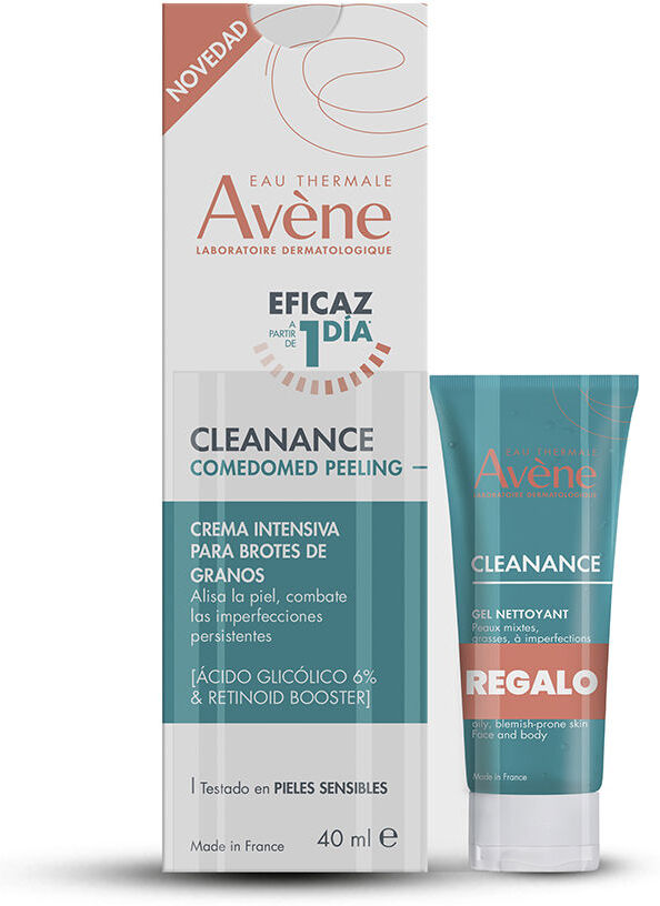Avène Conjunto De Creme Intensivo De Peeling Cleanance Comedomed 2 Unidades
