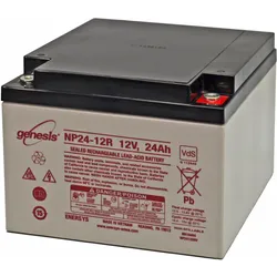 EnerSys Genesis NP24-12 AGM-Bleiakku 12V 24Ah – M5-Innengewinde