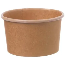 240ml Kraftpapier Gefrierbecher 50un