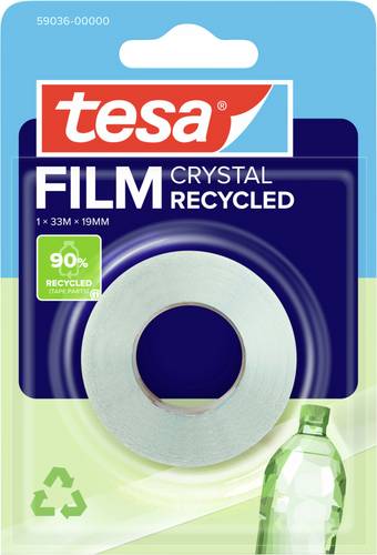 Tesa ECO & CRYSTAL 59036-00000-00 tesafilm tesafilm Eco & Crystal Transparent (L x B) 33m x 19mm
