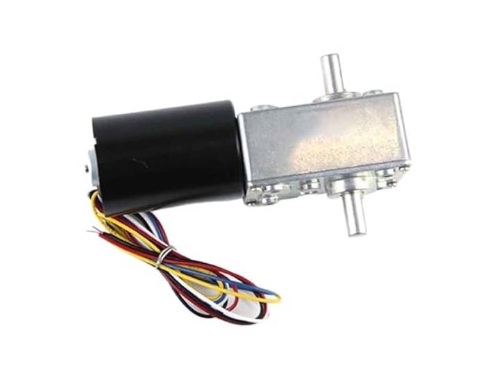 Bürstenloser DC Schneckenmotor 12V24V Winkelgetriebe Schiebetor A5840-3650 Bürstenloser Motor mit hohem Drehmoment 12V 24V Winkelgetriebe für Schiebetor kompakt leise(Motor controller,470R-24V)