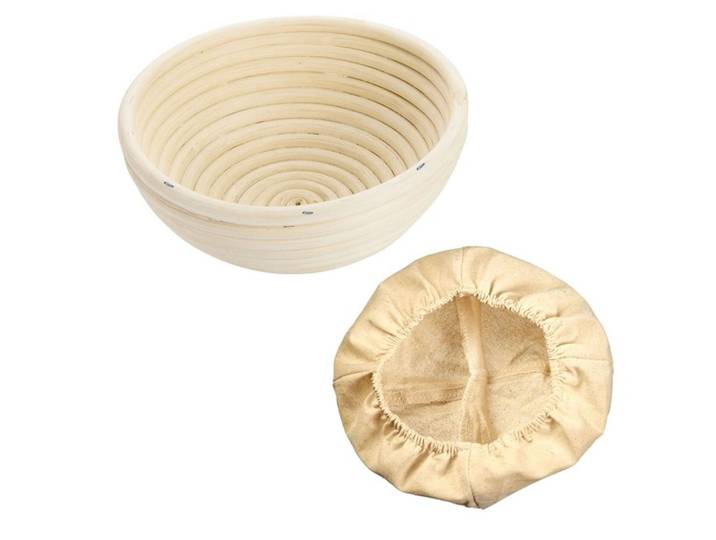 Garkörbchen Westmark natur D 20.5 cm H 8.1 cm - Material: Rattan