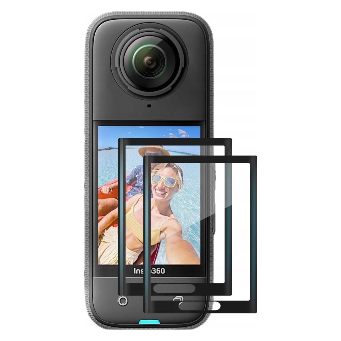 Sunnylife 2 sets Tempered Glass Film for Insta360 X4 (IST-BHM799)