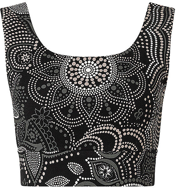 SPIRIT OF OM Damen Sport-BH Hatha Maui Low Support schwarz   M W