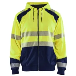 Blakläder,  Hoher Sichtbarkeitsgrad Hoodie mit Reissverschluss (XL)