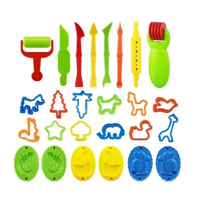 Kids DIY Play Dough Mold Set Creative Clay Modeling Toy Kit For Imaginative Learning style 1