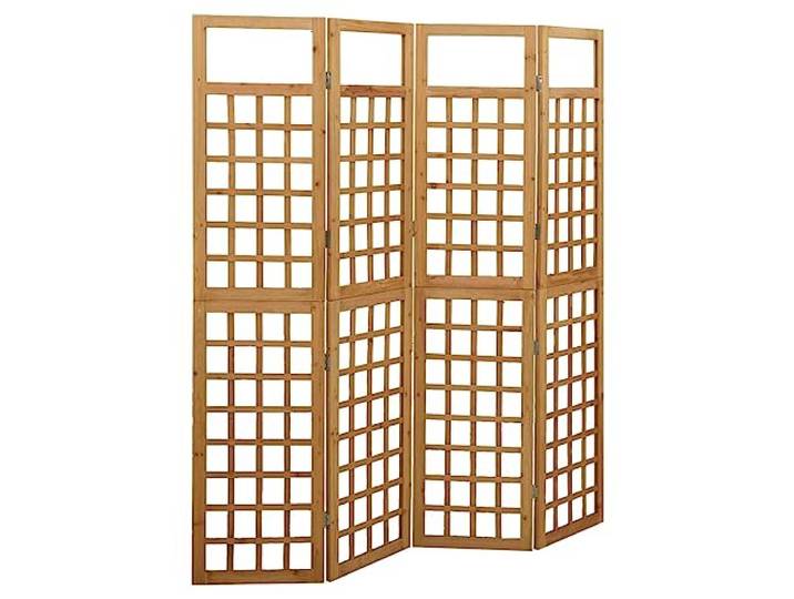 vidaXL Tannenholz Massiv Paravent Spalier 4-TLG. Rankhilfe Raumtrenner Raumteiler Trennwand Umkleide Sichtschutz Spanische Wand 161x180cm