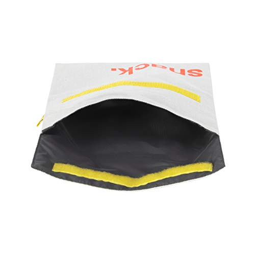 Fluf Flip Snack Sack Herbruikbare Snack en Sandwich Bag Oranje