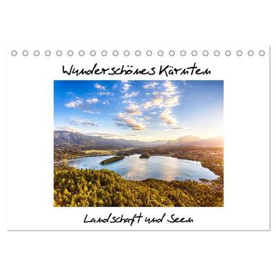 Wunderschönes Kärnten. Landschaft und Seen. (Tischkalender 2026 DIN A5 quer), CALVENDO Monatskalender