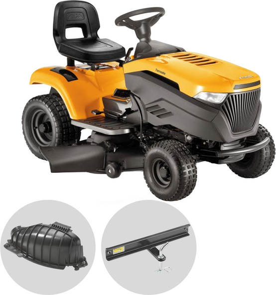 Stiga Tornado 5108 W - Trattorino tosaerba - Cambio idrostatico - Scarico laterale e Mulching