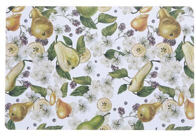 IH Casa Decor Printed Cork Backed Placemat Pear - Set of 12
