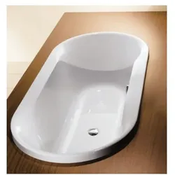 Hoesch Spectra Oval Badewanne 6482.010 weiß, 180x90cm