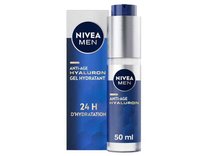 NIVEA MEN Anti‑Age Hyaluron Visage Hydro‑Gel Revitalisant 50 ml