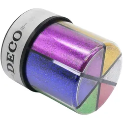 Deco Glitzer Verschiedene Farben