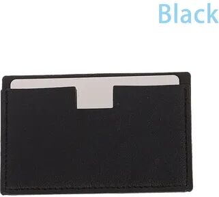Fusion Finds Portable Makeup Mirror With PU Leather Sleeve Unbreakable Pocket Mirror For Travel & Everyday Touch Ups black