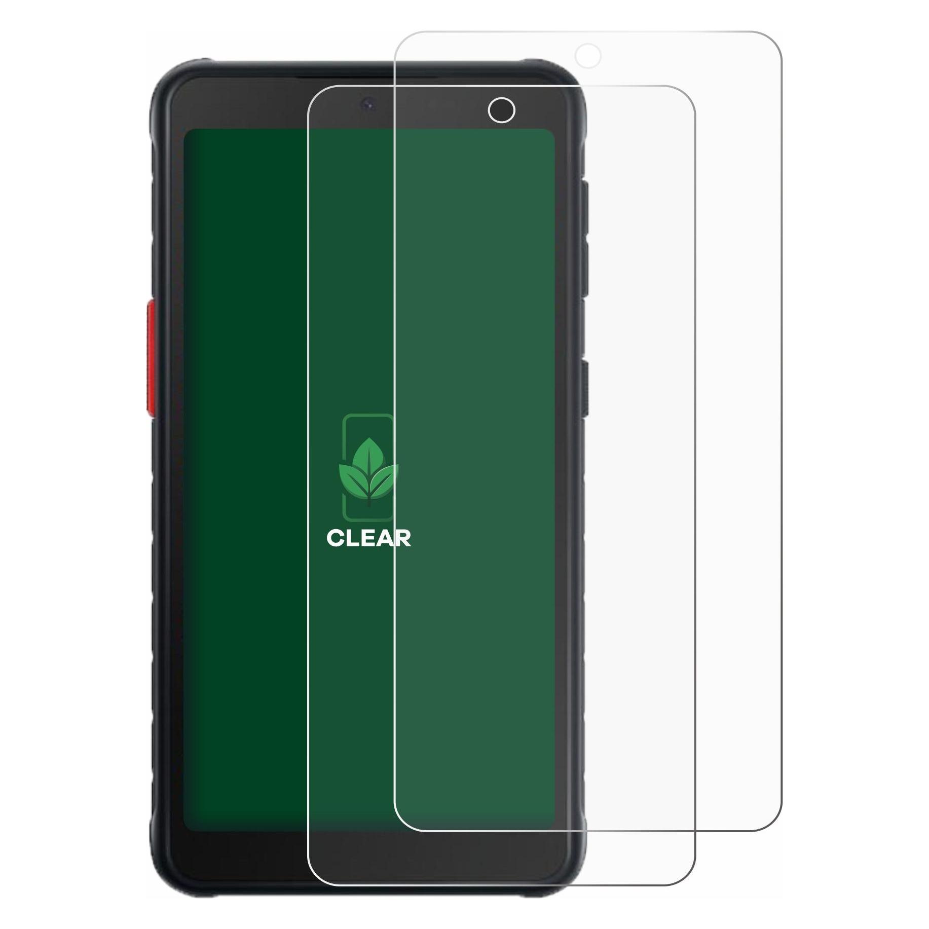 ScreenLeaf Schutzfolie für Samsung Galaxy XCover 5 Displayschutz Display Schutz Folie Klar Transparent (Samsung Galaxy Xcover 5) (6133552)