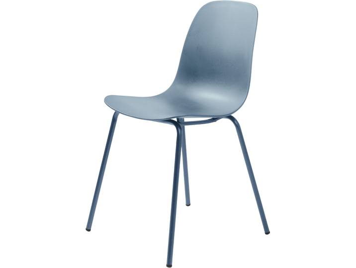 Stuhl 4er-Set Whit hellblau Polypropylen