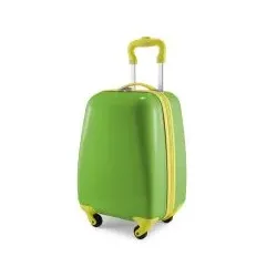 For Kids - Kindergepäck, Kinderkoffer, Hartschalenkoffer für Kinder, Handgepäck, 24 Liter, Apfelgrün
