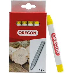 Signierkreide Oregon gelb, Länge 120mm, D: 12mm VPE 12 Stück