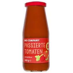 Bio Company Passierte Tomaten mit Basilikum bio