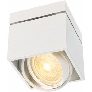 SLV Deckenstrahler Kardamod, weiß mit GU10-Fassung, 1-flammig, dreh- und schwenkbar