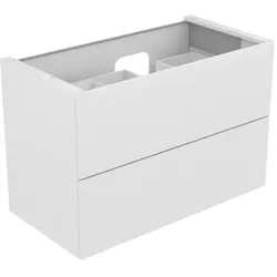 edition 11 waschtischunterbau 2 auszüge und beleuchtung 1050 x 700 x 535 mm trüffel/trüffel wub edition 11 31256, 2 auszüge, bel. trüffel/trüffel
