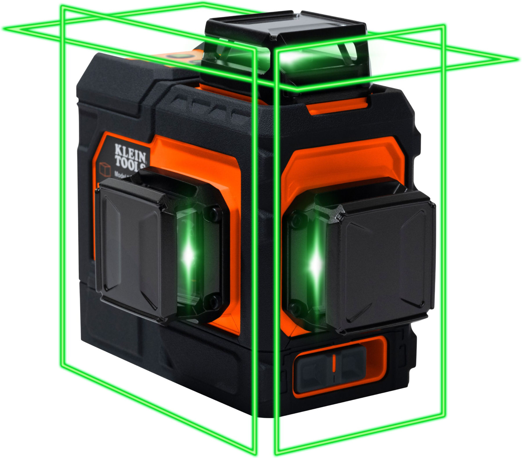 Klein Tools Linienlaser 360° grün selbstnivellierend 60 m wiederaufladbar (93PLL)