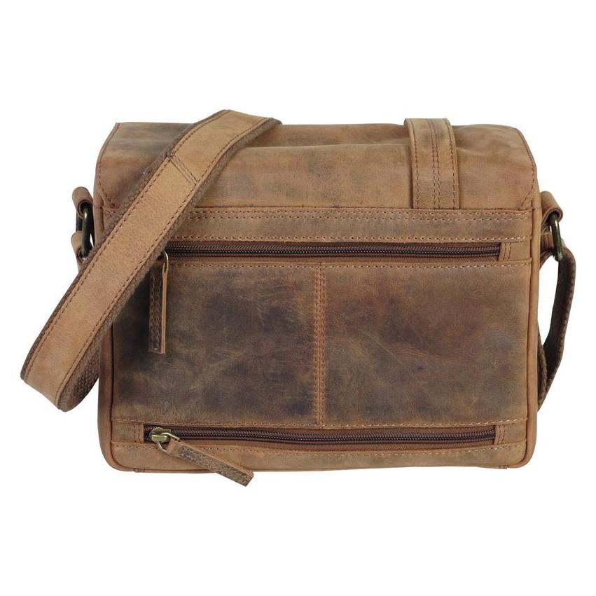 Kalahari KAAMA LS-31 Fototasche, Leder (Kamera Schultertasche) (440531)