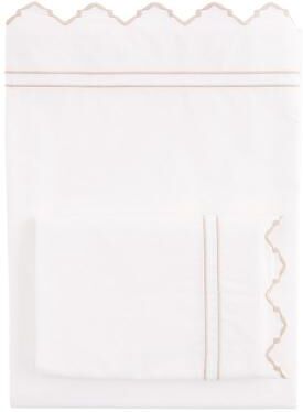 Belcourt Embroidered Sheet Set - Natural, Queen - Ballard Designs