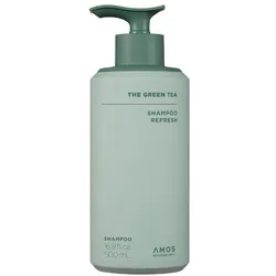 Amos Professional, Shampoo, - The Green Tea Shampoo Refresh - Green - 500 ml (Flüssiges Shampoo, 500 ml)