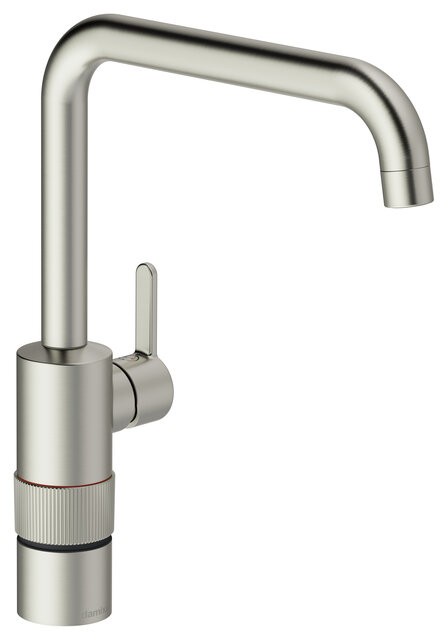 Damixa Silhouet Instant 4 Kombi Kochend-Wasserhahn, Stahl PVD, 746874600 746874600