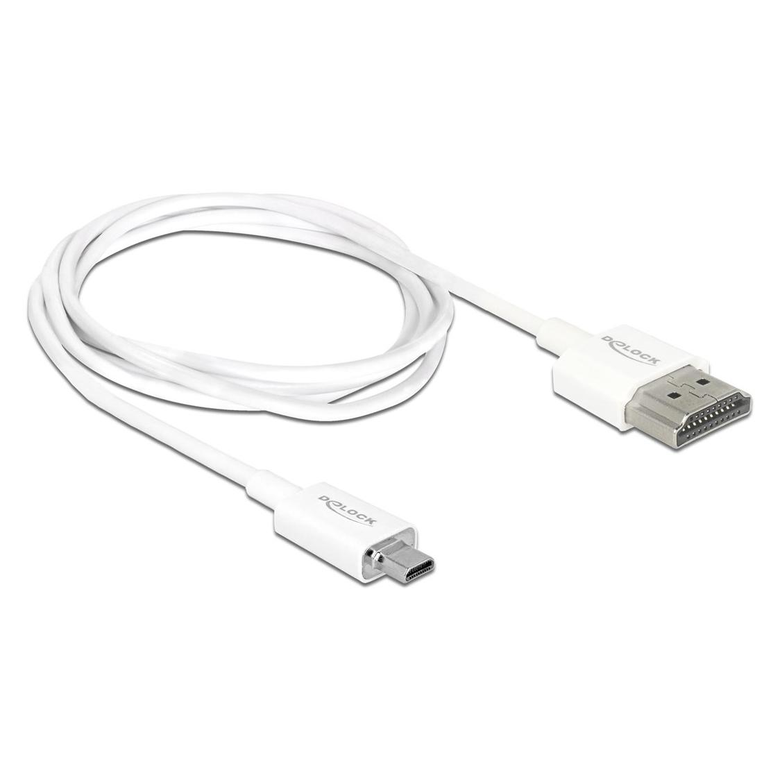 Delock HDMI (Typ A) - micro HDMI (Typ D) (1 m) (85149)