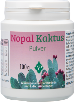 Pharma Peter GmbH NOPAL Kaktus Pulver 100 g 03416149