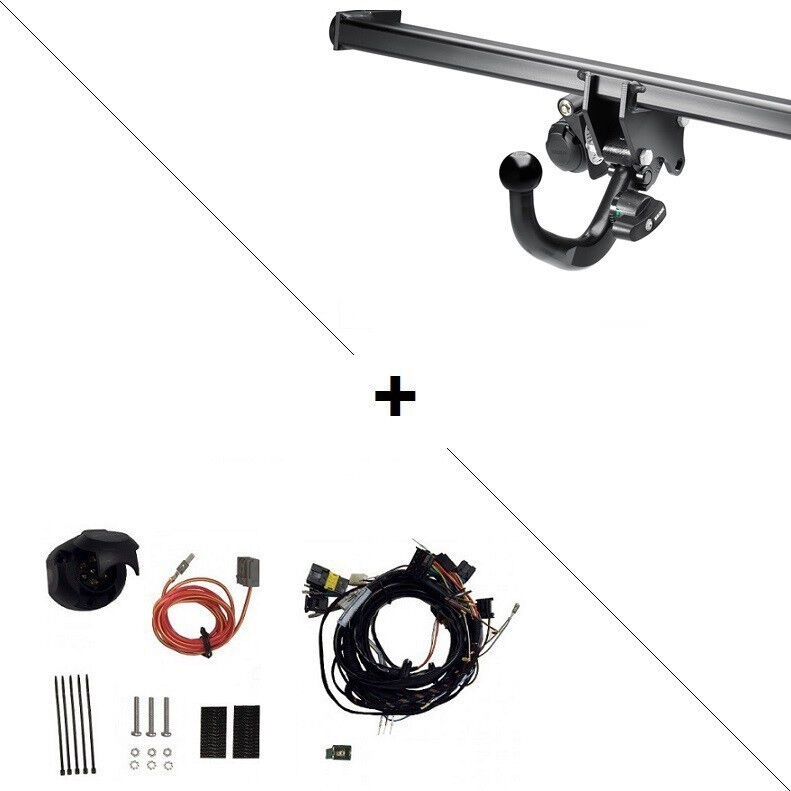 Attelage Mini R56 One-Cooper (01/2007-01/2014) RDSOD + Faisceau spécifique 7 broches Trail-Tec