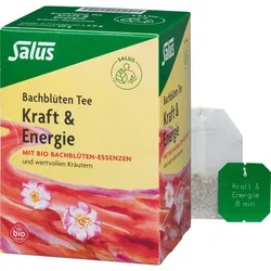 Bachblüten Tee kraft & Energie Bio Salus 15 ST