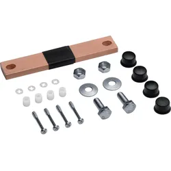 Hager UM05Q S-Schienenverbinder, 60mm, univ.N, 30x5/10mm, 1 polig, für FP/ZB/FT/FA-Schränke