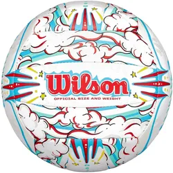 Wilson Graffiti Peace Volleyball whiteblue 5