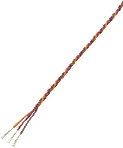Reely Servo Litze [1x offene Kabelenden - 1x offene Kabelenden] 5.00m 3 x 0.30mm² verdrillt