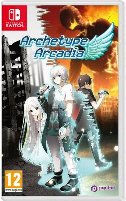 PQUBE LIMITED Archetype Arcadia: A Dark Sci-Fi Visual Novel Adventure for Nintendo Switch (Game Cartridge)