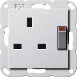 GIRA Steckdose Aluminium 277826 1 St.