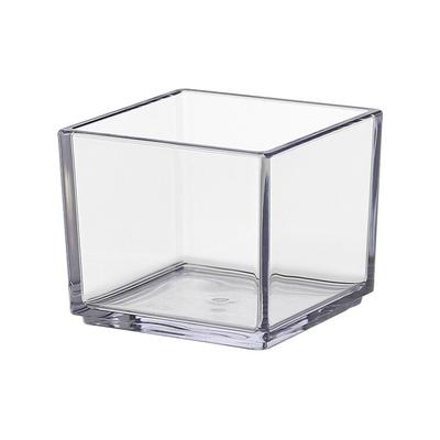 MONOUSO - SAN "Cube" Schüssel Probierschale Transparent 65ml (72 Stück)