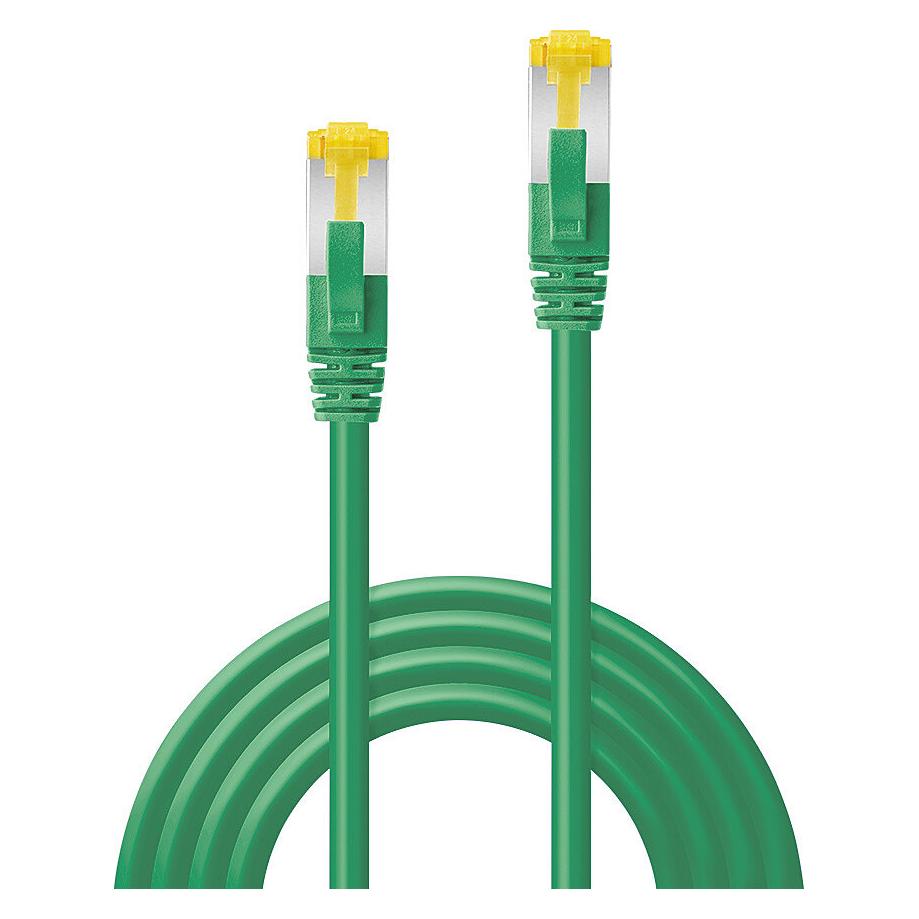 Lindy 0.5m RJ45 S/FTP LSZH Netzwerkkabel, Grün Cat.6A Stecker,Cat.7 Rohkabel (S/FTP, CAT7, 0.50 m) (47646)