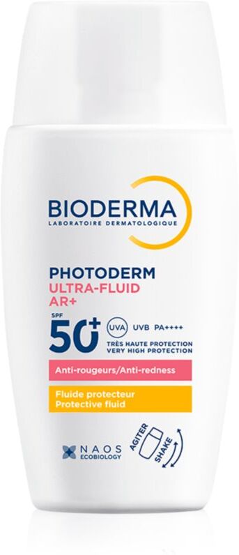 Bioderma Photoderm AR+ fluide ultra-léger pour peaux sensibles sujettes aux rougeurs SPF 50+ 40 ml