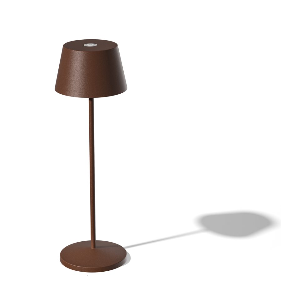 LOOM Design LED-Akku-Tischleuchte MODI Braun 820-001 5712802224397