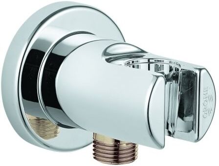 Grohe Relexa Wandanschlussbogen 28679000 chrom, eigensicher, mit Wandbrausehalter