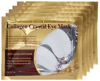 Multisell Products Hub Gold Collagen Crystal Eye Mask Firming, Moisturizing, And Nourishing Eye Patches For Radiant Skin white