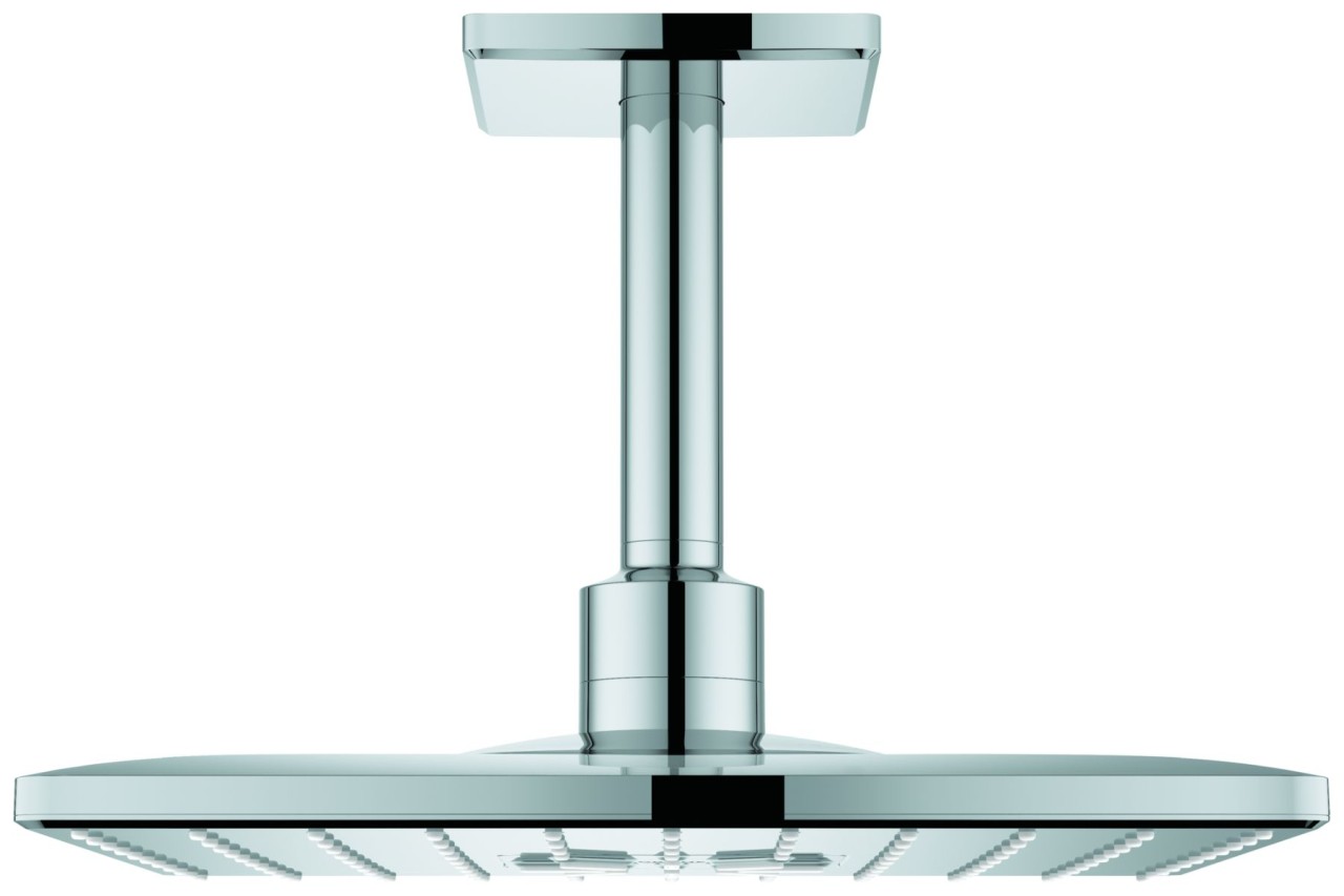 Grohe Kopfbrauseset Rainshower 310 SmartActive Cube 26481 Deckenausl. chrom, 26481000 26481000